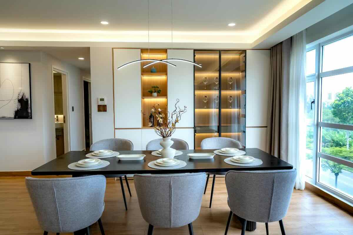 sala da pranzo moderna