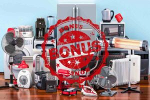 Elettrodomestici con logo bonus