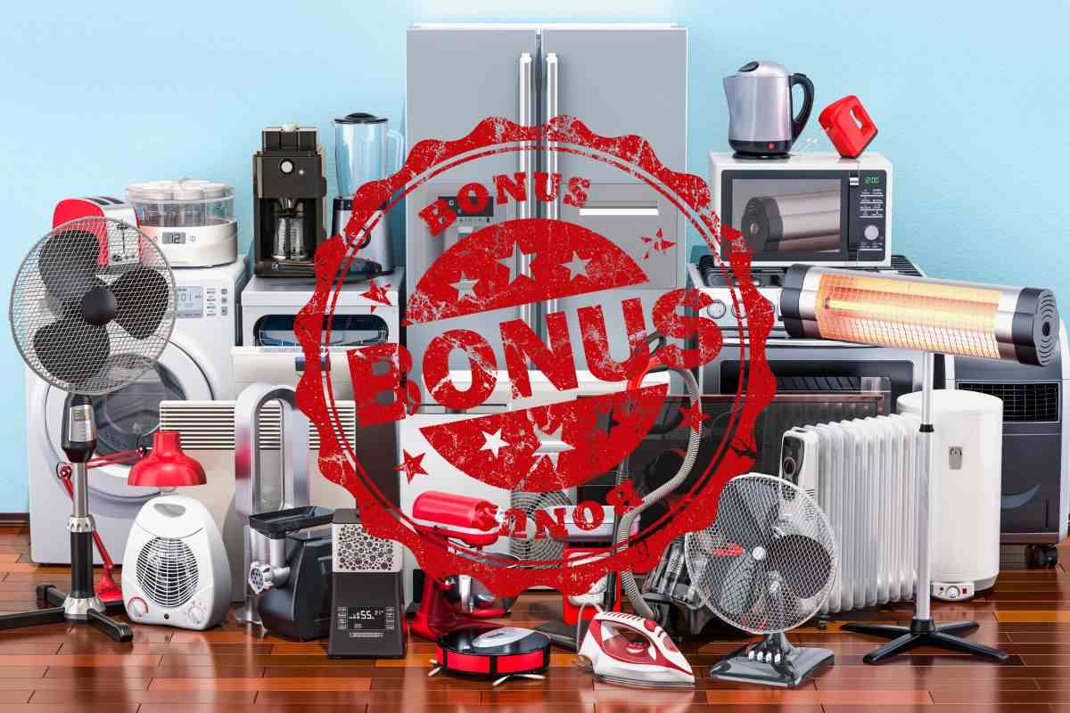 Elettrodomestici con logo bonus