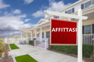 Cartello casa in affitto