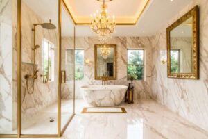 bagno in marmo
