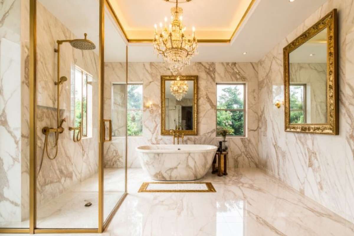 bagno in marmo