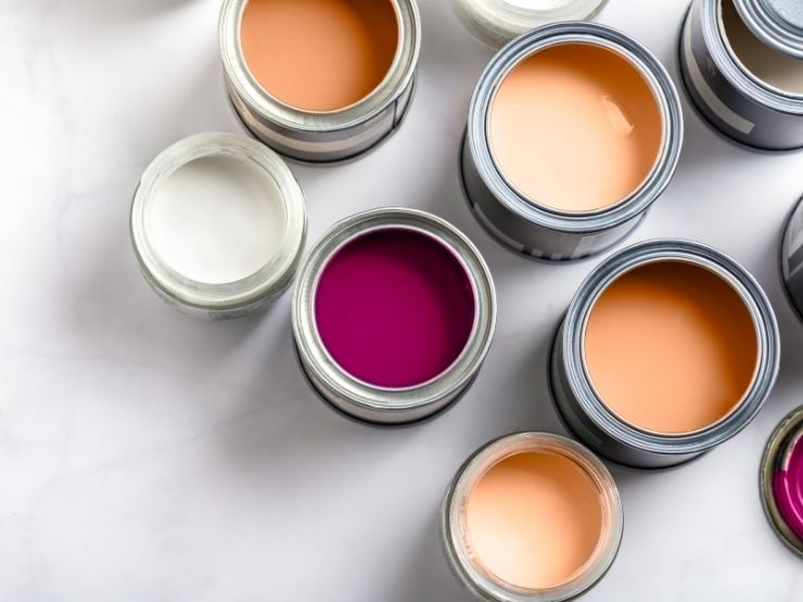 barattoli di colori
