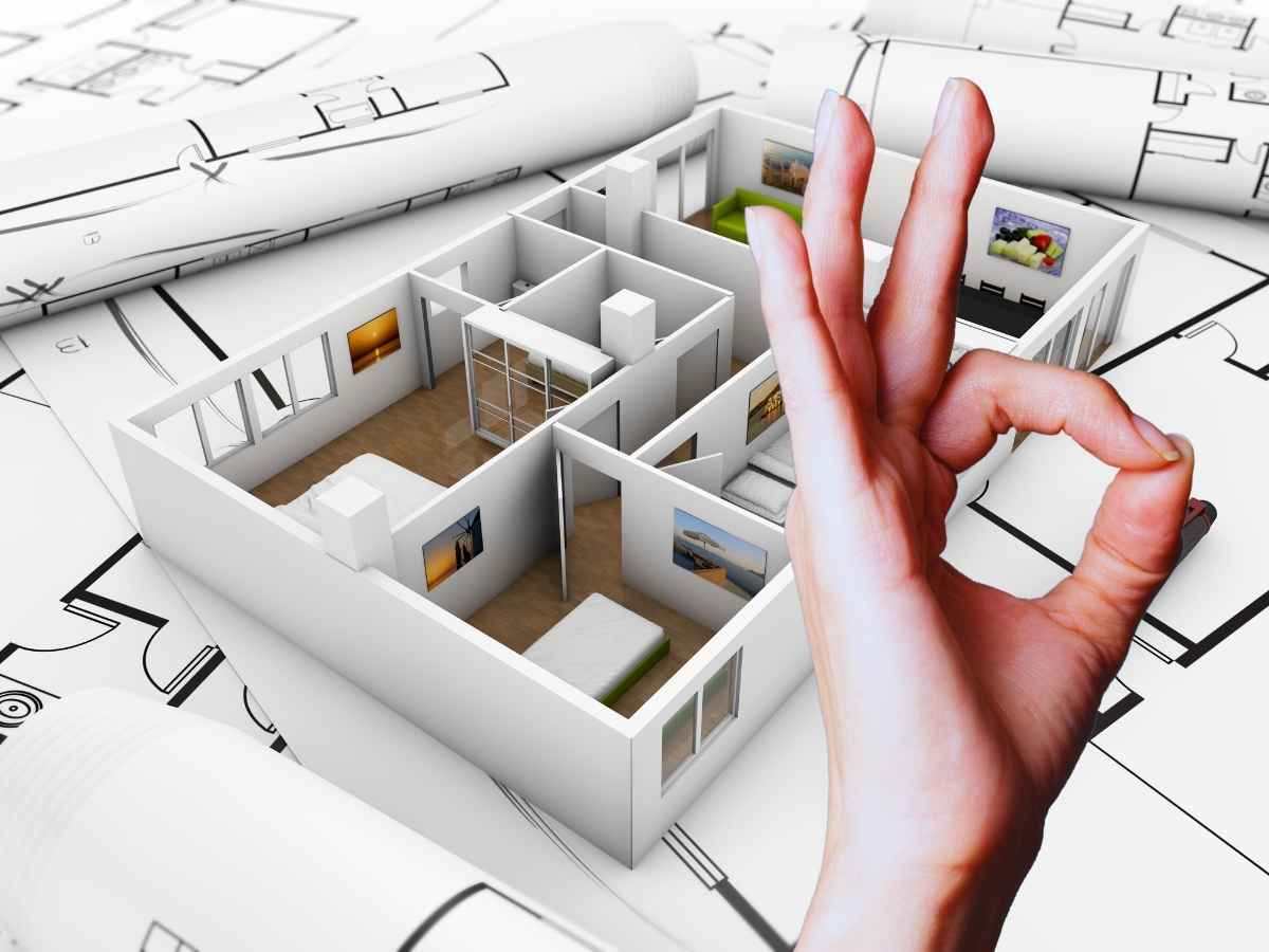 progetto di una casa, nano che fa ok