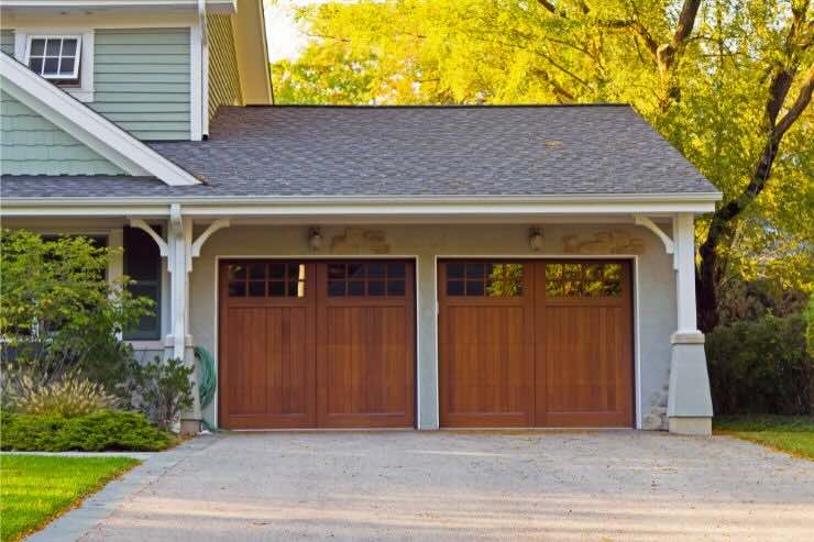 garage di una villetta