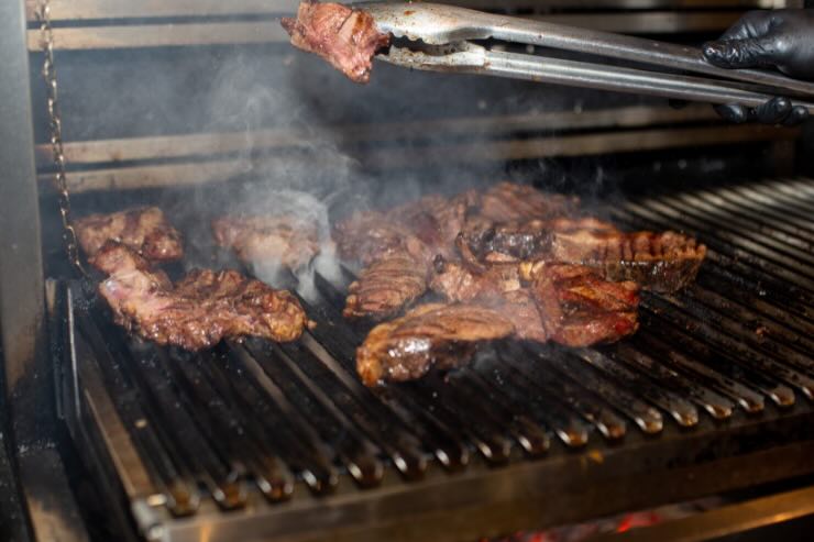 pollo su griglia forno