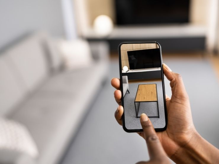 Scattare foto ad una stanza e simulare l'aggiunta di un pezzo di arredamento