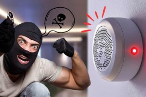 furto sventato con illuminazione