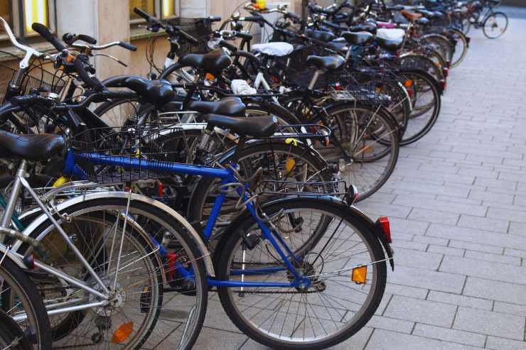 Bici parcheggiate