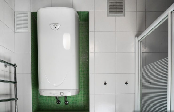 Scaldabagno nel bagno