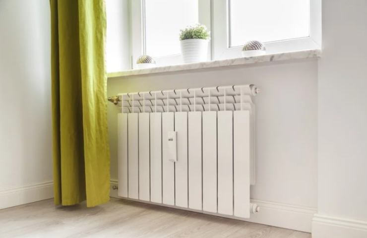 termosifone nella stanza