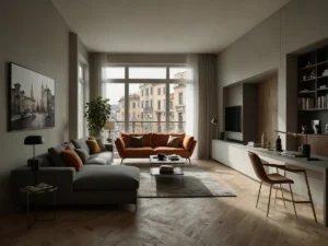 La Rinascita di uno Spazio: la Trasformazione di un Appartamento Moderno ad Opera dello Studio Design Milano