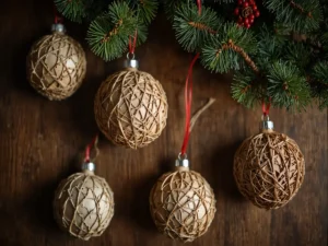 3 Idee Fai Da Te per un Natale Creativo: Decorazioni Originali con Materiali Naturali e di Recupero