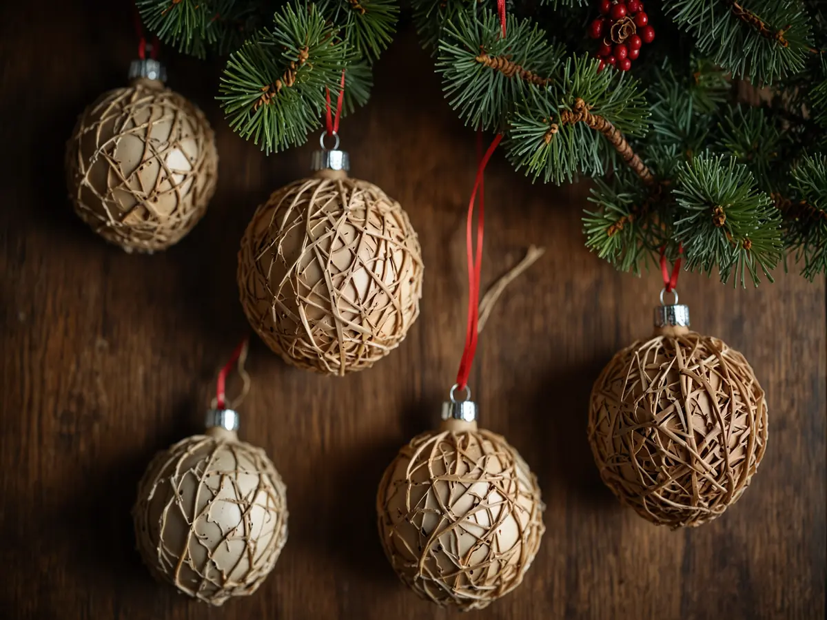 3 Idee Fai Da Te per un Natale Creativo: Decorazioni Originali con Materiali Naturali e di Recupero
